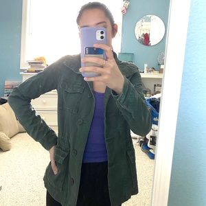 Urban Outfitters Green Coat